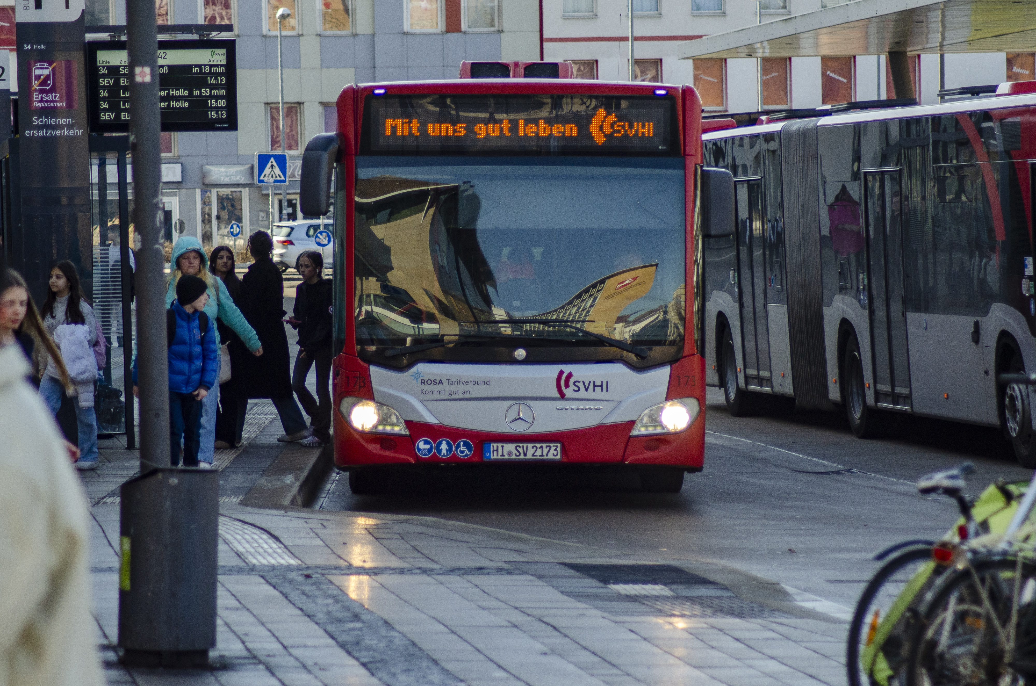 Mehrere Busfahrten im Stadtgebiet fallen heute aus.