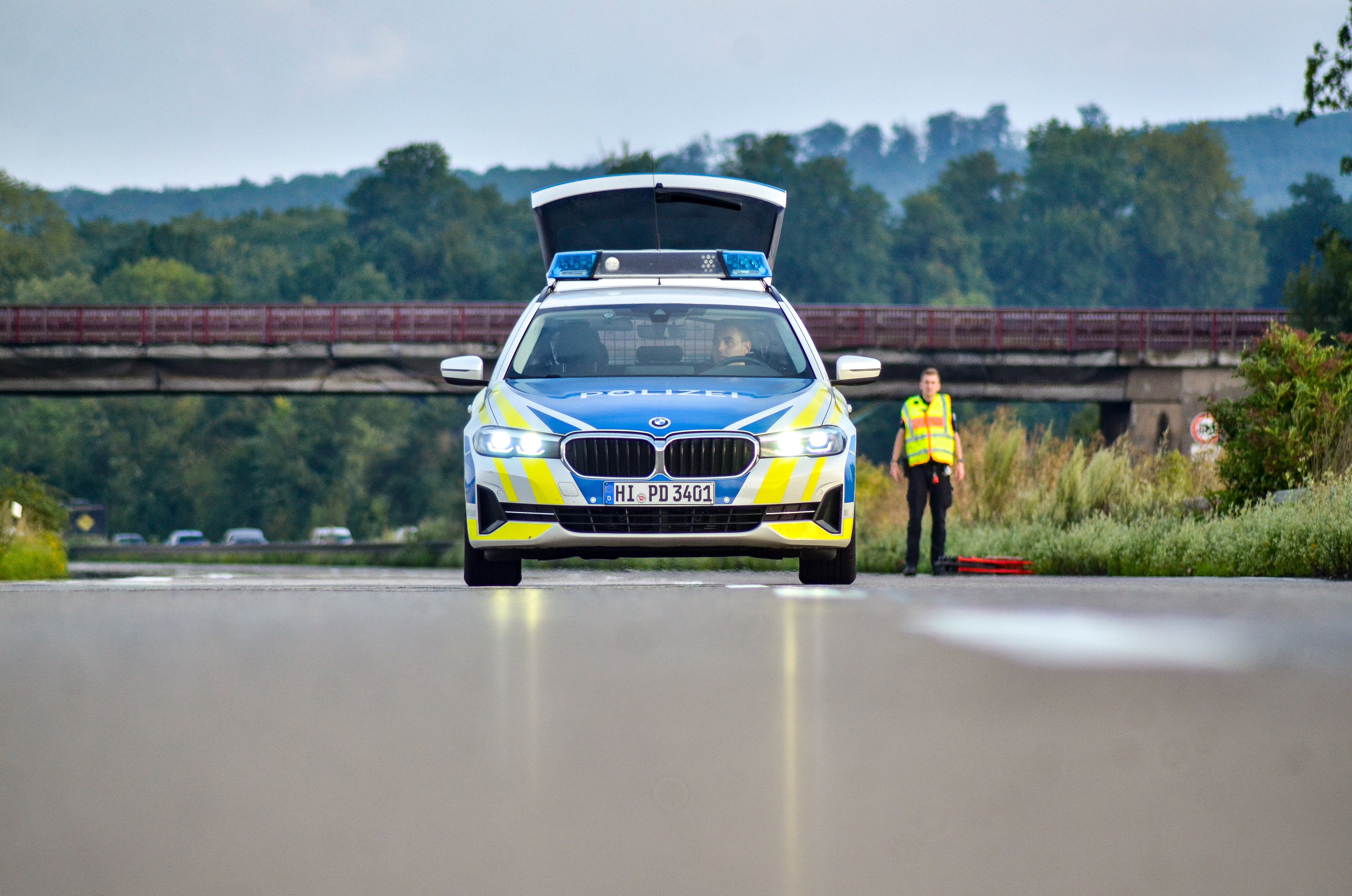 32 Stunden unterwegs: Polizei stoppt Lkw-Fahrer auf der A7