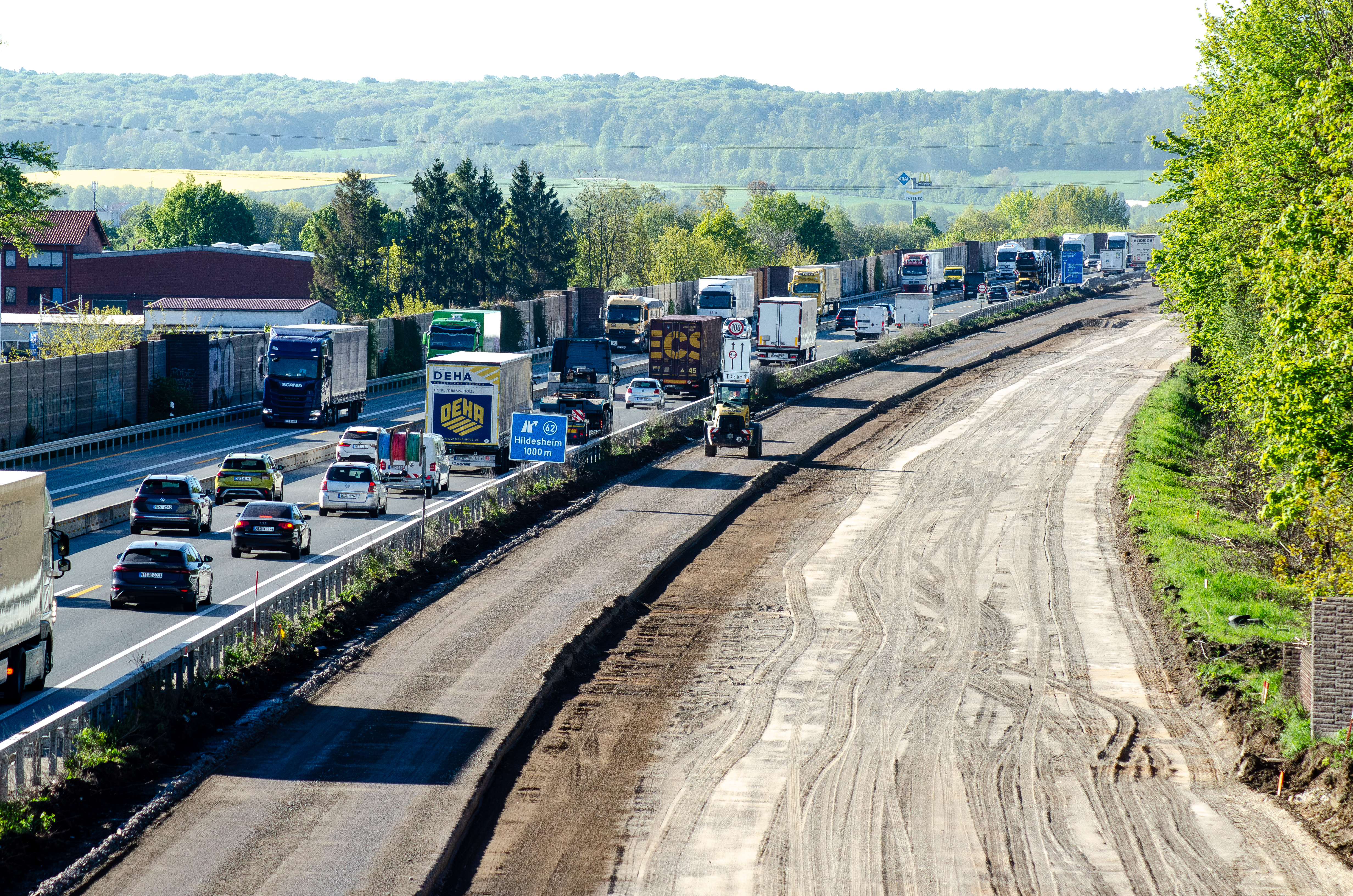 A7-Anschlussstelle Drispenstedt bleibt bis Ende Oktober gesperrt