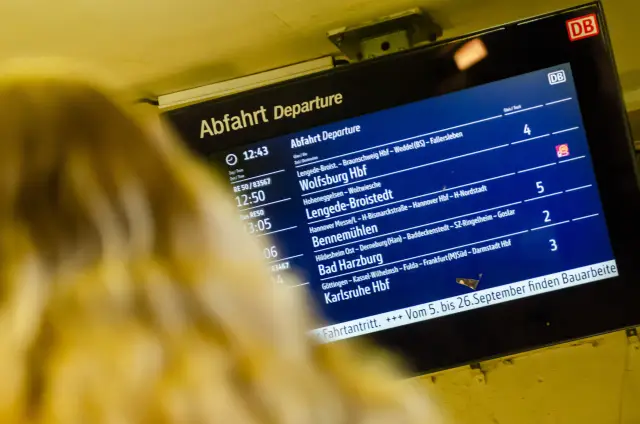 Bahnreisende müssen sich auf Ausfälle und Verspätungen einstellen.
