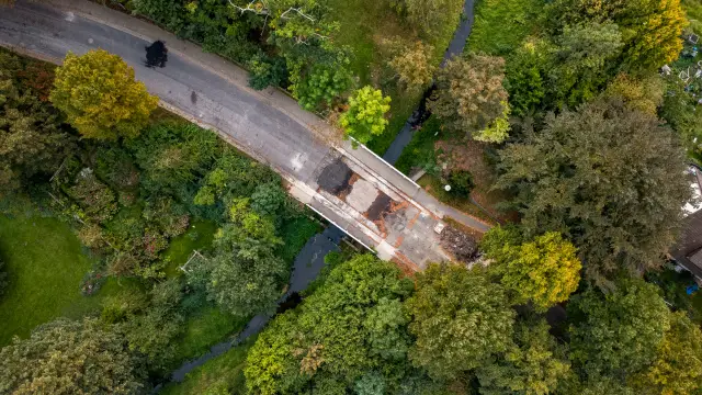 Die Bruchgrabenbrücke zwischen Ahstedt und Garmissen bleibt länger als erhofft gesperrt.
