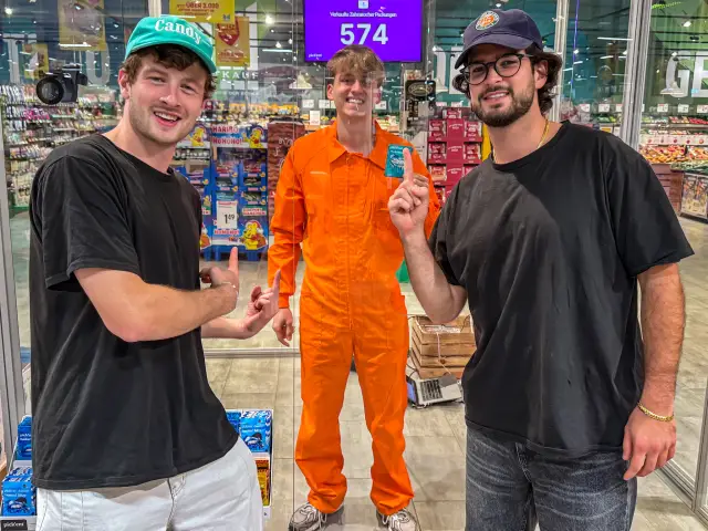 Die drei Gründer des Unternehmen pick'em Niklas Terrahe, Folkert Bowler und Joel Enayat.