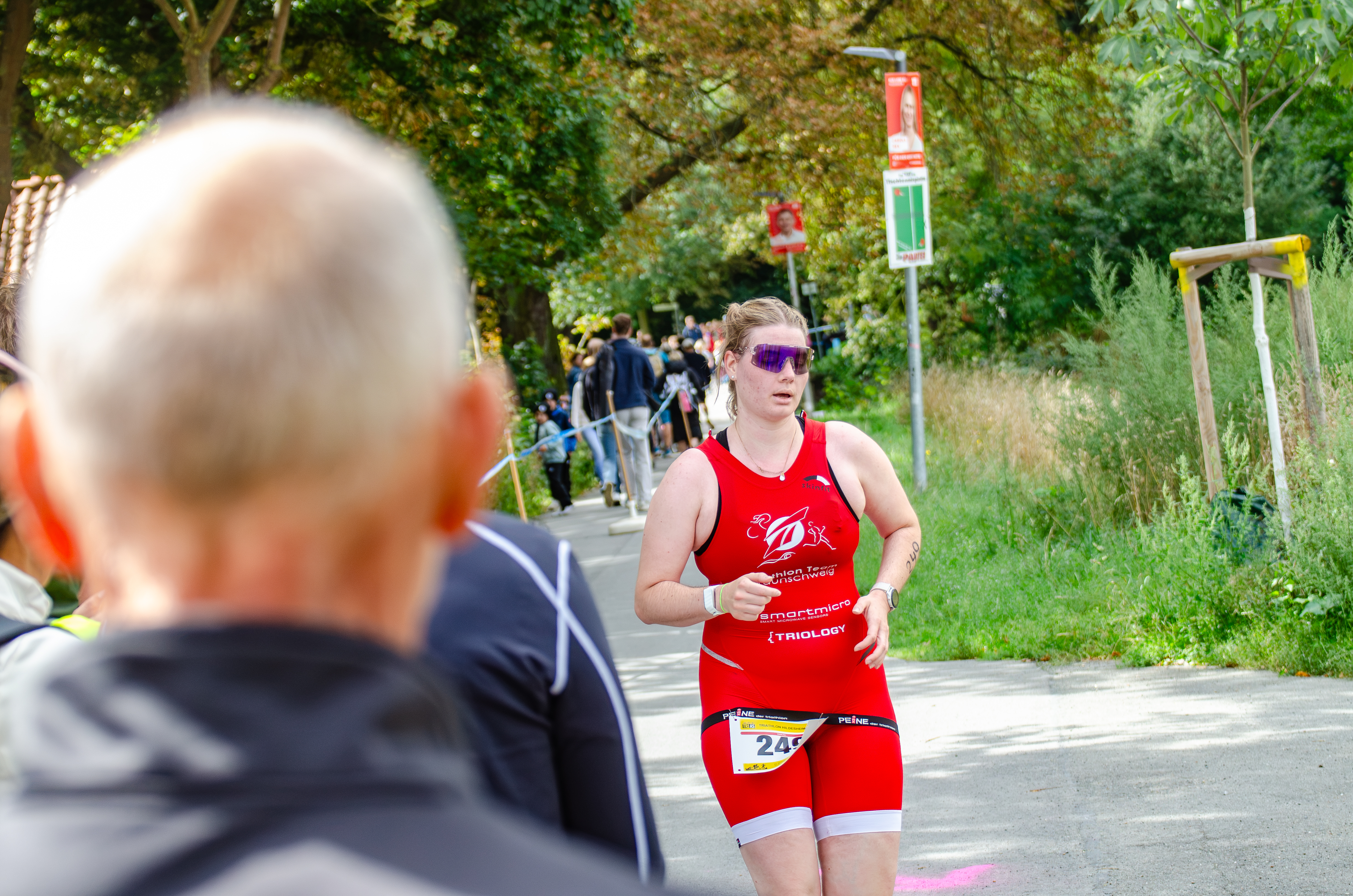 Sanja Haake auf dem Weg zu Platz 42 in der Oberliga der Damen.