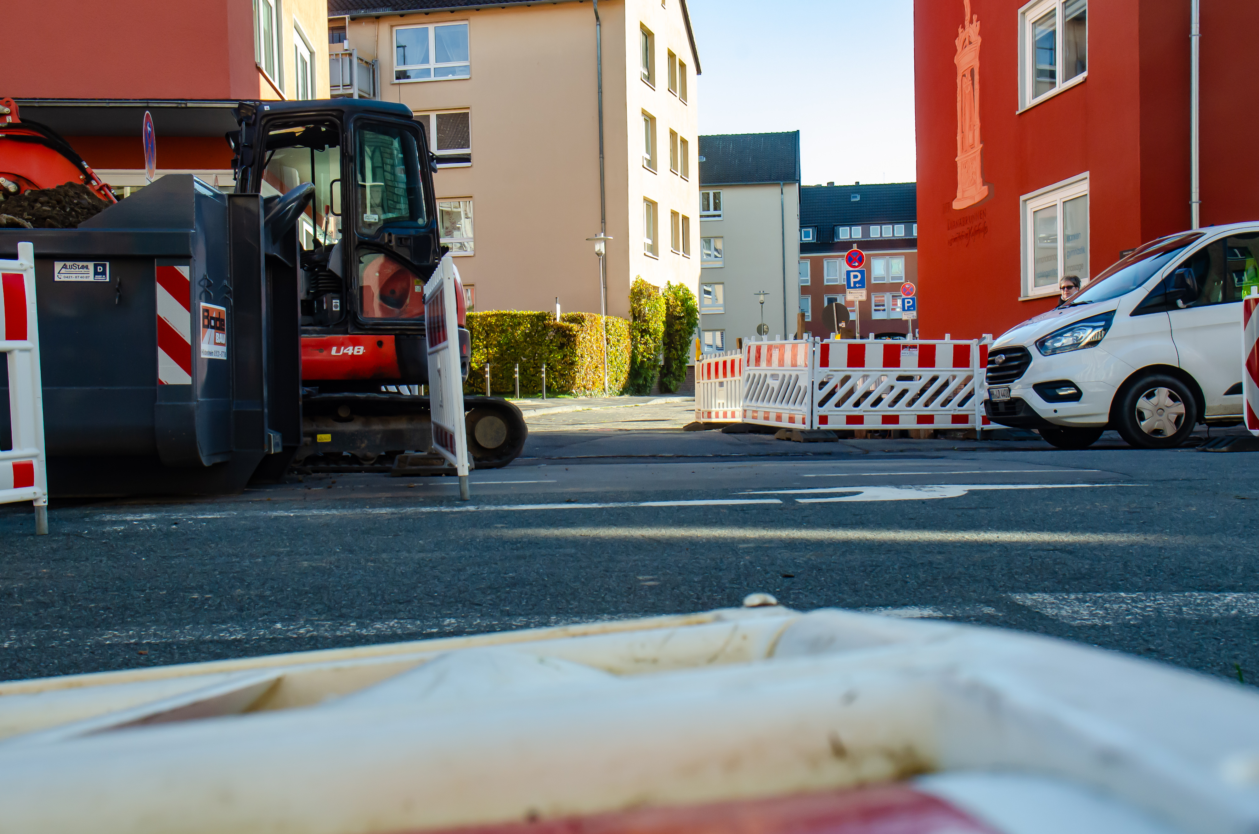 Ein Jahr sollen die Arbeiten in der Andreasstraße dauern.